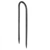VEVOR Rebar Stakes, 10-Inch, Heavy-Duty 0.32 in Diameter U Shape, Galvanized Steel Ground Anchors with Chisel Point End & Rust-Resistant Coating, for Gardening Support, Fence, Camping Tents (12-Pack)