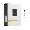 VEVOR 4000W Single-Phase Hybrid Solar Inverter, 24V DC to 230V AC, Pure Sine Wave Power Inverter with Built-in 120A MPPT Solar Controller, WiFi Module, for Lead Acid/Lithium Battery Off-Grid