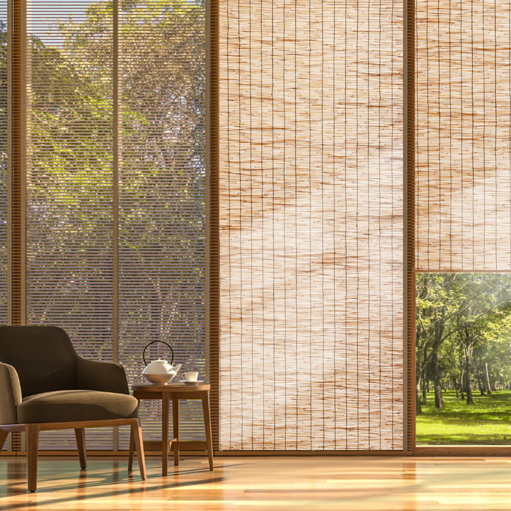 VEVOR Natural Reed Fencing, 3.3 ft x 13.3 ft, Reed Screen Curtain Balcony Reed Fence Roll for Outdoor Backyard Patio, Decorative Fence for Backyard Garden Fencing Divider, Privacy Screen Panel Curtain