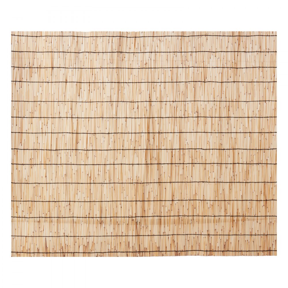 VEVOR Natural Reed Fencing, 3.3 ft x 13.3 ft, Reed Screen Curtain Balcony Reed Fence Roll for Outdoor Backyard Patio, Decorative Fence for Backyard Garden Fencing Divider, Privacy Screen Panel Curtain