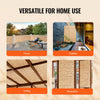 VEVOR Natural Reed Fencing, 4 ft x 16.4 ft, Reed Screen Curtain Balcony Reed Fence Roll for Outdoor Backyard Patio, Decorative Fence for Backyard Garden Fencing Divider, Privacy Screen Panel Curtain