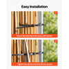 VEVOR Natural Reed Fencing, 5.58 x 16.4 ft, Decorative Natural Reed Fencing Roll, Decorative Fence for Backyard Garden Divider, Privacy Screen Panel Curtain for Balcony Patio Garden Backyard Outdoor