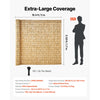 VEVOR Natural Reed Fencing, 5.58 x 16.4 ft, Decorative Natural Reed Fencing Roll, Decorative Fence for Backyard Garden Divider, Privacy Screen Panel Curtain for Balcony Patio Garden Backyard Outdoor