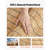 VEVOR Natural Reed Fencing, 4 ft x 16.4 ft, 2 Pack Decorative Natural Reed Fencing Roll, Decorative Fence for Backyard Divider, Privacy Screen Panel Curtain for Balcony Patio Garden Backyard Outdoor