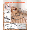 VEVOR Bed Rails for Elderly Adults 200LBS Capacity Bed Side Assist Rail, High-Strength Steel, L-Shaped Bedside Cane for Seniors, Adjustable Handle Length, Fits King Queen Full Twin Beds