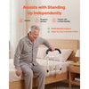 VEVOR Bed Rails for Elderly Adults 200LBS Loading Bed Side Assist Rail, with Motion Sensor LED Light, Adjustable Height & Length, Non-Slip Handle, High-Strength Steel, Fit King Queen Full Twin Bed