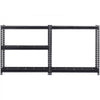 VEVOR Storage Shelves, 2000 lbs, 5 Tier Heavy Duty Garage Shelving, 16" D x 36" W x 72" H Adjustable Metal Shelves for Industrial Shelving Unit Utility Shelf, for Kitchen, Warehouse, Basement, Black