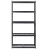 VEVOR Storage Shelves, 2000 lbs, 5 Tier Heavy Duty Garage Shelving, 16" D x 36" W x 72" H Adjustable Metal Shelves for Industrial Shelving Unit Utility Shelf, for Kitchen, Warehouse, Basement, Black