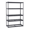 VEVOR Storage Shelves, 3000 lbs, 5 Tier Heavy Duty Garage Shelving, 20" D x 48" W x 72" H Adjustable Metal Shelves for Industrial Shelving Unit Utility Shelf, for Kitchen, Warehouse, Basement, Black