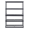 VEVOR Storage Shelves, 3000 lbs, 5 Tier Heavy Duty Garage Shelving, 24" D x 48" W x 72" H Adjustable Metal Shelves for Industrial Shelving Unit Utility Shelf, for Kitchen, Warehouse, Basement, Black