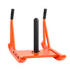 VEVOR Weight Sled, Steel Power Sled, Fitness Strength Training Sleds for Athletic Exercise Speed Improvement, Workout Fitness Equipment with Handle, Compatible with 1/2 in Weight Plates, Orange