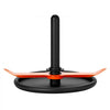 VEVOR Weight Sled, Steel Power Sled, Fitness Strength Training Sleds for Athletic Exercise Speed Improvement, Workout Fitness Equipment with Harness, Compatible with 2 in Weight Plate, Orange & Black