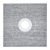 VEVOR Shower Curb Kit, 36"x36" Shower Pan Kit with 6.3" Central Drain, Lightweight EPS Shower Installation Kits with 2 Waterproof Cloths, Shower Pan Slope Sticks Fit for Bathroom