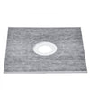 VEVOR Shower Curb Kit, 36"x36" Shower Pan Kit with 6.3" Central Drain, Lightweight EPS Shower Installation Kits with 2 Waterproof Cloths, Shower Pan Slope Sticks Fit for Bathroom