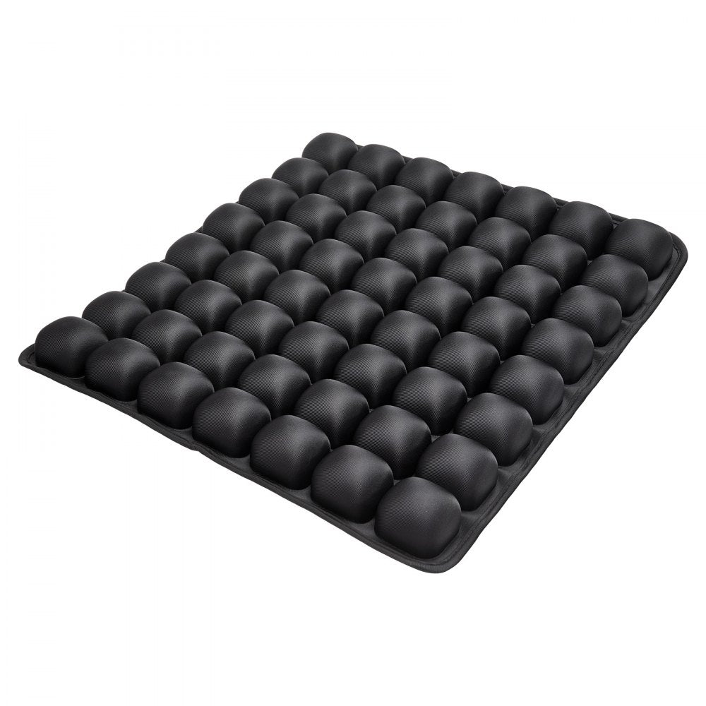 VEVOR Inflatable Seat Cushion, 3D Air Cell Seat Cushion for Pressure Relief, Lycra & TPU Wheelchair Seat Pad with Manual Pump, Lightweight and Portable for Travel, Office, Car, Airplane