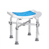 VEVOR Shower Chair for Inside Shower, Adjustable Height Shower Stool with Crossbar Support, Shower Seat for Shower Tub, Non-Slip Bench Bathtub Stool Seat for Elderly Disabled Adults Handicap, 500 lbs