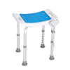 VEVOR Shower Chair, Adjustable Height Shower Stool, Shower Seat for Inside Shower or Tub, Non-Slip Bench Bathtub Stool Seat for Elderly Disabled Handicap, 350 LBS Capacity
