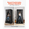 VEVOR 6.56 ft Portable Vocal Booth Recording Booth with Travel Bag for Voiceovers