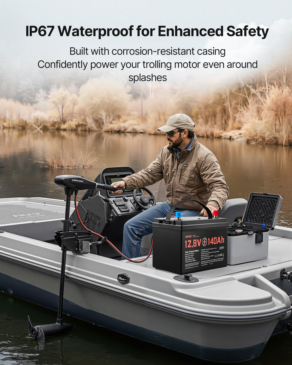 IP67 waterproof for enhanced safety lifestyle image