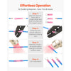 VEVOR Heat Shrink Wire Connectors, 320PCS, Electrical Waterproof Crimp Connectors Terminals Kit, Insulated Butt Ring Fork Spade Splices, 26–22 22–16 16–14 12–10 Gauge, for Industrial Marine Automotive