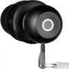 VEVOR Smart Door Knob, Biometric Door Lock Bluetooth Smart Lock, Fingerprint Smart Lock with APP Control, Easy Installation Door Lock, for Home Bedrooms, Cloakroom, Hotels, Apartments Offices, Black