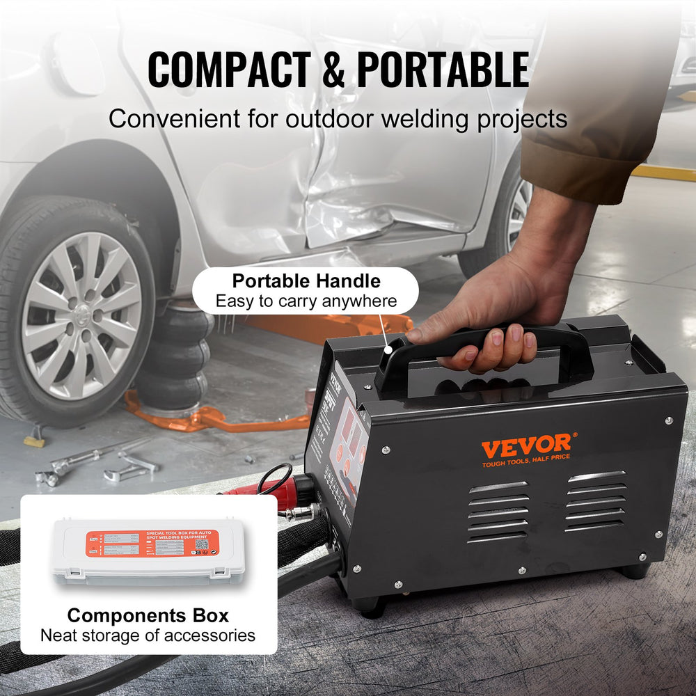 VEVOR compact and portable dent puller welder with handle image