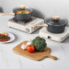 VEVOR 2.5 QT Saucepan, Nonstick Saucepan with Tempered Glass Lid, Multipurpose Cooking Sauce Pot with Detachable Handle, Sauce Pan Small Kitchen Cooking Pot with Coating, Induction Compatible, Black