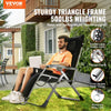 VEVOR Zero Gravity Chair, 33 inch Zero Gravity Recliner Lounge Chair for Indoor and Outdoor, Adjustable Anti Gravity Chair with Cushion, Headrest, Footrest, and Cupholder, 500 lbs, Black