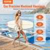 VEVOR Pool Handrail,36 x 13 inch Pool Railing, Aluminum with Base Plate for Indoor/Outdoor Pools, Humanized Swimming Pool Safety Railing for Decks, Rust-Proof Grab Bar with Accessories for Spas Docks