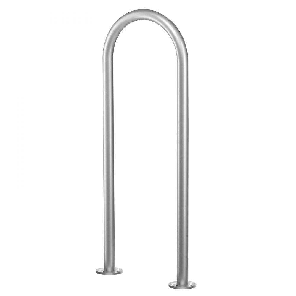 VEVOR Pool Handrail,36 x 13 inch Pool Railing, Aluminum with Base Plate for Indoor/Outdoor Pools, Humanized Swimming Pool Safety Railing for Decks, Rust-Proof Grab Bar with Accessories for Spas Docks