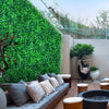 VEVOR Artificial Boxwood Panels, 16 PCS 20\"x20\" Boxwood Hedge Wall Panels, PE Artificial Grass Backdrop Wall 1.6\", Privacy Hedge Screen for Decoration of Outdoor, Indoor, Garden, Fence, and Backyar