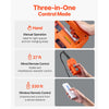 VEVOR 3-in-1 Electric Hoist Winch, 1100 lbs Capacity, 1500W Portable Power Winch, 30 ft Lifting Height, 16 ft/min with Wire and Wireless Remote Control, for Garage, Warehouse, Factory Lifting Towing