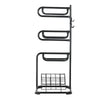 VEVOR Freestanding Saddle Stand, 30 x 30 x 68.5 in, 3 Tiers Saddle Rack, Heavy Duty Saddle Blanket Holder with Removable & Rotating Tiers, English & Western Saddle Rack for Tack Room Organization