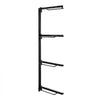 VEVOR Wall Mount Saddle Rack, 24 x 7 x 52 in, Four Tiers Horse Saddle Storage Rack, Heavy Duty  Equestrian Western and English Saddle Stand, Horse Blanket Holder for Tack Room Organization