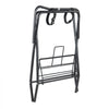 VEVOR Folding Saddle Rack, 28 x 19 x 37.5 in, Freestanding Horse Saddle Stand, Portable Horse Blanket Holder, Heavy Duty Steel Saddle Rack for English & Western Saddles, Tack Storage, Black