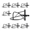 VEVOR Wall Mount Saddle Rack, 27.3 x 16.3 x 12.5 in, 8 Packs Horse Saddle Rack with Pad Bar, Portable Saddle Stand for English & Western Saddle, Horse Tack Storage for Equestrian Garden, Black