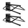 VEVOR Saddle Rack with Pad Bar, 23.8 x 12.6 x 10.2 in, 2 Packs Wall Mounted Saddle Stand, Heavy-Duty Steel Saddle Holder, Western & English Saddle Rack for Horse Stall, Barn, Trailer, Tack Room