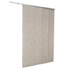 VEVOR Panel Track Blinds, Extendable Track from 45.8 in to 86 in W, Trimmable Panel Curtains Up to 96 in H, Vertical Blackout Panel Blinds for Sliding Doors, Patio Doors, Room Divider, Windows, Brown