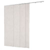 VEVOR Panel Track Blinds, Extendable Track from 45.8 in to 86 in W, Trimmable Panel Curtains Up to 96 in H, Vertical Blackout Panel Blinds for Sliding Doors, Patio Doors, Room Divider, Light Gray