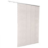 VEVOR Panel Track Blinds, Extendable Track from 45.8 in to 86 in W, Trimmable Panel Curtains Up to 96 in H, Vertical Blackout Panel Blinds for Sliding Doors, Patio Doors, Room Divider, Light Gray