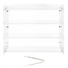 VEVOR Bakery Display Case, 3-Tier Commercial Countertop Pastry Display Case, Clear Acrylic Bread Box for Kitchen, Party Cake Cabinet with Flip-Up Door for Cookie Dessert Donut Bagel, 19" x 9.1" x 15"