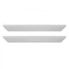 VEVOR Melamine Shelves, 2 Piece, Wooden Cabinet Shelves Cut to Size for Closet System, Replacement Cabinet Shelf, Versatile Use Wardrobe Board for Closets, Cabinets, or any custom Shelving Needs