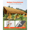 VEVOR Artificial Thatch Grass Roof, 1.6 x 19.7 ft Tiki Bar Hut Thatch Roofing Roll, Waterproof & Fire-Resistant, Palapa Tiki Roof Mat for Patio Pool Beach Tropical Hawaiian Party Décor