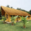 VEVOR Artificial Thatch Grass Roof, 1.6 x 19.7 ft Tiki Bar Hut Thatch Roofing Roll, Waterproof & Fire-Resistant, Palapa Tiki Roof Mat for Patio Pool Beach Tropical Hawaiian Party Décor