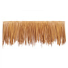 VEVOR Artificial Thatch Grass Roof, 1.3 x 16.4 ft Mexican Style Tiki Bar Hut Skirt Thatch Roofing Roll, Waterproof & Fire-Resistant, Palapa Duck Blind Grass for Patio Pool Beach Hawaiian Party Décor