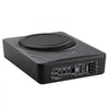 VEVOR 8" 300W Underseat Car Subwoofer, Slim Powered Car Subwoofers Under the Seat, Low Profile Audio Sub Built-in Amplifier, High/Low Level Input & Volume Controller for SUVs, Car, Truck, RV