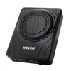 VEVOR 8" 300W Underseat Car Subwoofer, Slim Powered Car Subwoofers Under the Seat, Low Profile Audio Sub Built-in Amplifier, High/Low Level Input & Volume Controller for SUVs, Car, Truck, RV