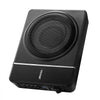 VEVOR 8" 240W Underseat Car Subwoofer, 120W RMS Rated Power Slim Powered Car Subwoofers Under the Seat, Low Profile Audio Sub Built-in Amplifier, High/Low Level Input & Volume Controller for SUVs, Car, Truck, RV