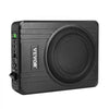 VEVOR 8" 400W Underseat Car Subwoofer, Slim Powered Car Subwoofers Under the Seat, Low Profile Audio Sub Built-in Amplifier, High/Low Level Input & Volume Controller for SUVs, Car, Truck, RV