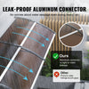 VEVOR Window Door Awning Canopy 40" x 40", UPF 50+ Polycarbonate Entry Door Outdoor Window Awning Exterior, Front Door Overhang Awning for Sun Shutter, UV, Rain, Snow Protection, Hollow Sheet